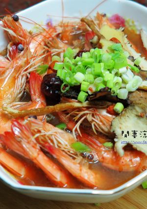 暖呼呼之燒酒蝦 的食譜成品照片
