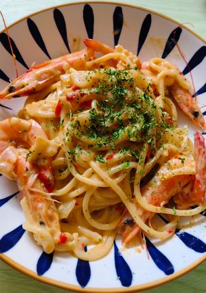 Foto resep Creamy pasta Udang