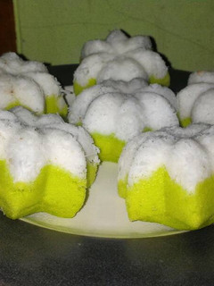 Foto resep Putu Ayu pandan suji