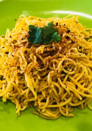 Una foto de Spaghettini al AOVE