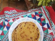 A picture of ghee rotis