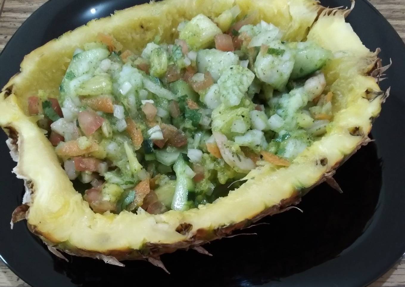 Aguachile de piña
