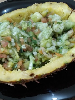 Una foto de Aguachile de piña