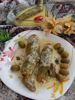 عکسی از دستور کوسا بلبن (دلمه کدو)