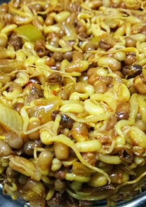 A picture of Sprouts bhel.