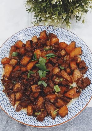 Foto resep Oseng kentang sapi