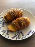 Papas Hasselback