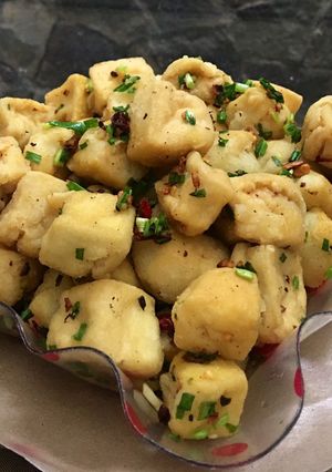 Foto resep Tahu goreng Krispy bawang