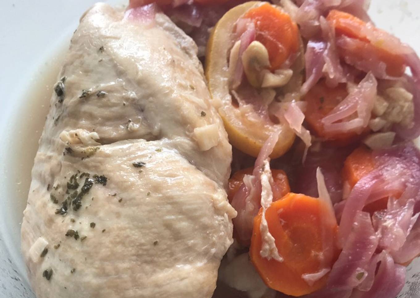 Pollo a la Cerveza y limón