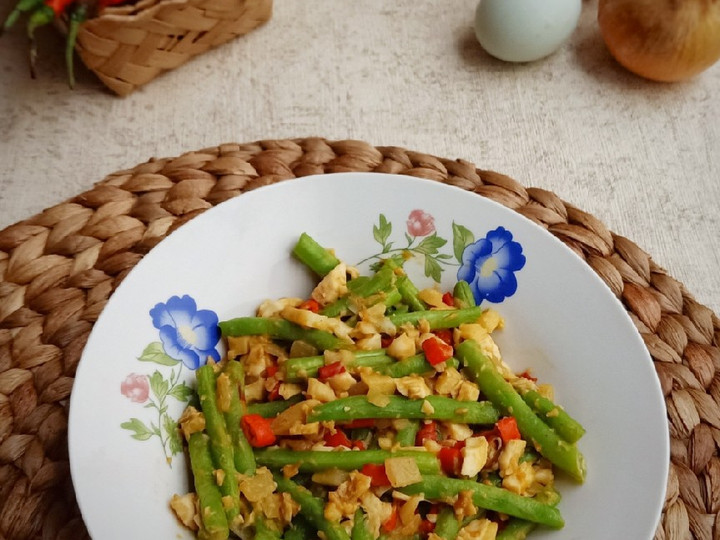 Wajib coba! Bagaimana cara memasak Tumis Buncis Telur Asin  sempurna