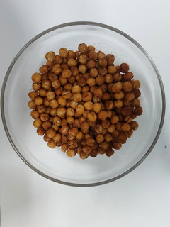 Una foto de Garbanzos crujientes al Air Fryer