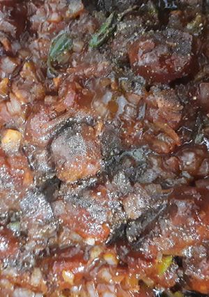 A picture of Soya chilli.