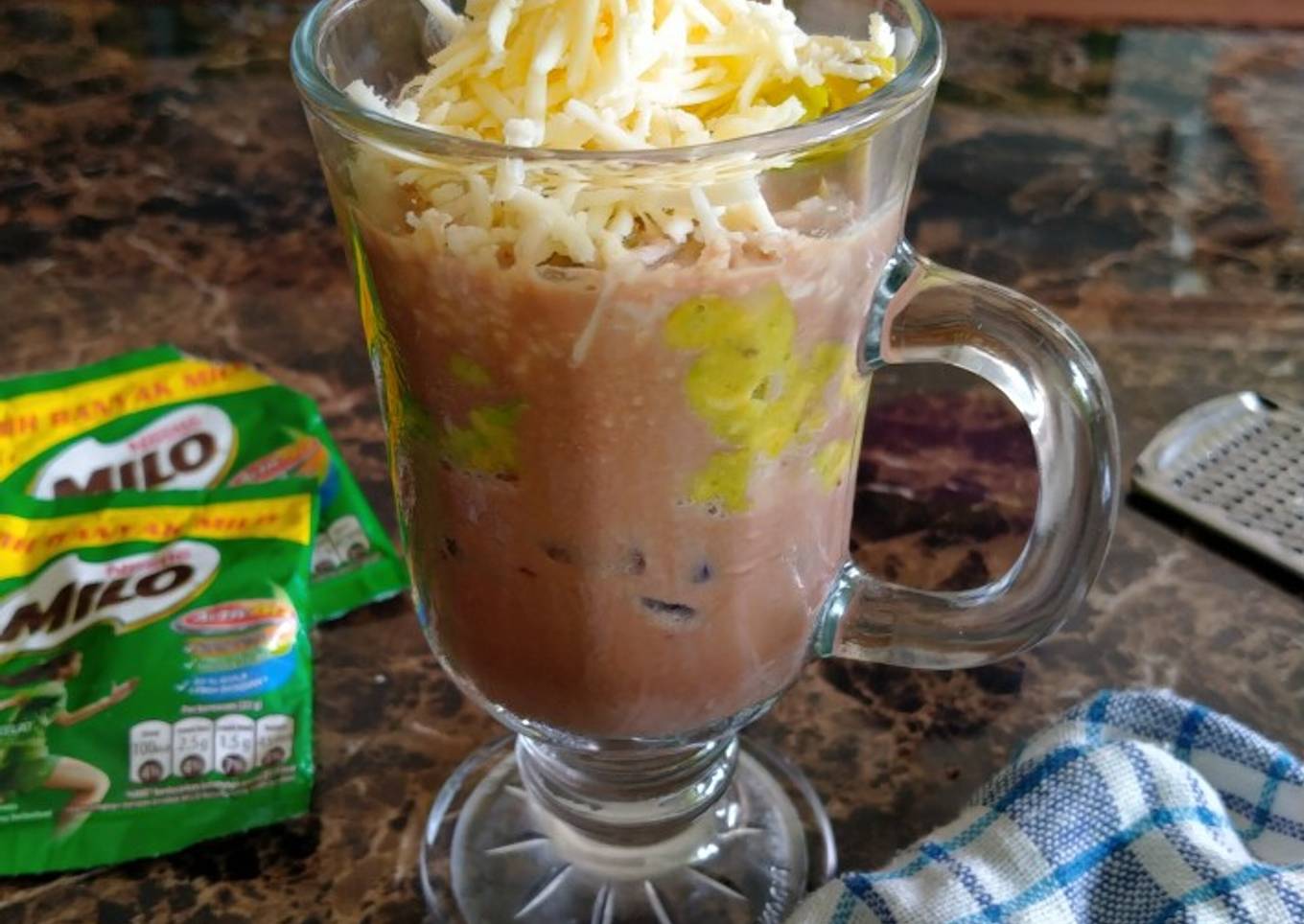 Es Alpukad Coklat Keju
