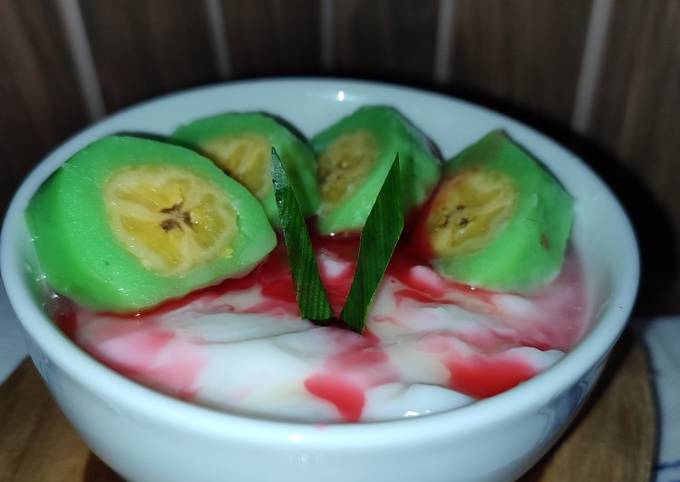 Resep Es Pisang Ijo Resep Es Pisang Ijo