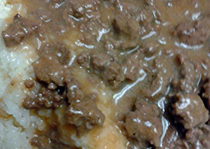 Recipe of Quick Barbecue beef gravy