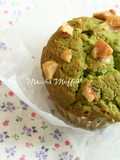 I Want to Keep This a Secret! Matcha and White Chocolate Muffins