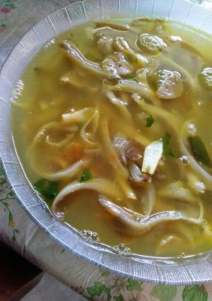 Foto resep Sup Jamur Simpel