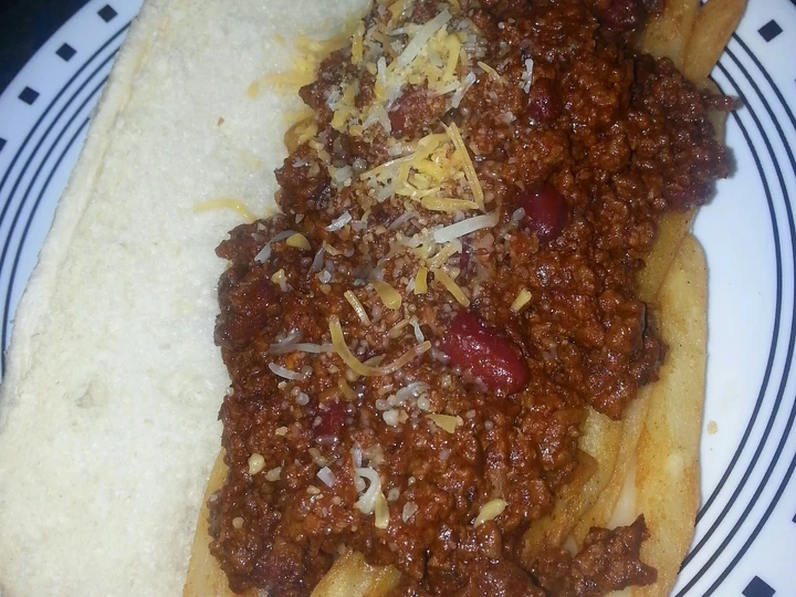 Recipe Chili french fries sandwich the Can Spoil the Tongue So Delicious