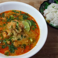 A picture of Moqueca De Peixe E Camarão.