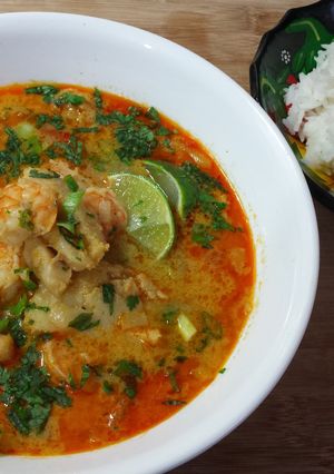 A picture of Moqueca De Peixe E Camarão.