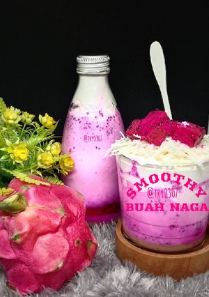 Foto resep Smoothy buah naga