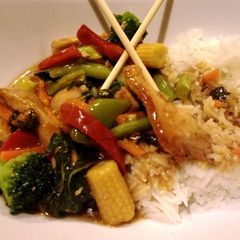 A picture of Pork Stir Fry.