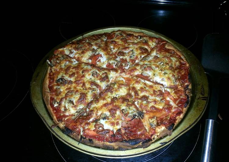 Recipe of Quick Pillsbury Pizza