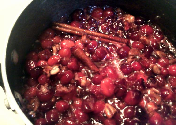 Recipe of Homemade Cranberry relish