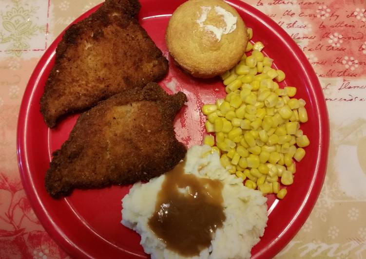 Recipe of Homemade Easy Fried Pork Chops