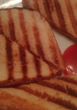 A picture of Mandys comfort toastie.