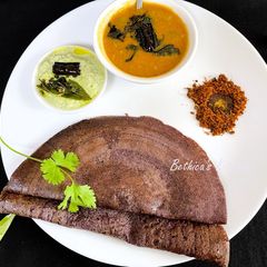 A picture of Black Rice Dosa.