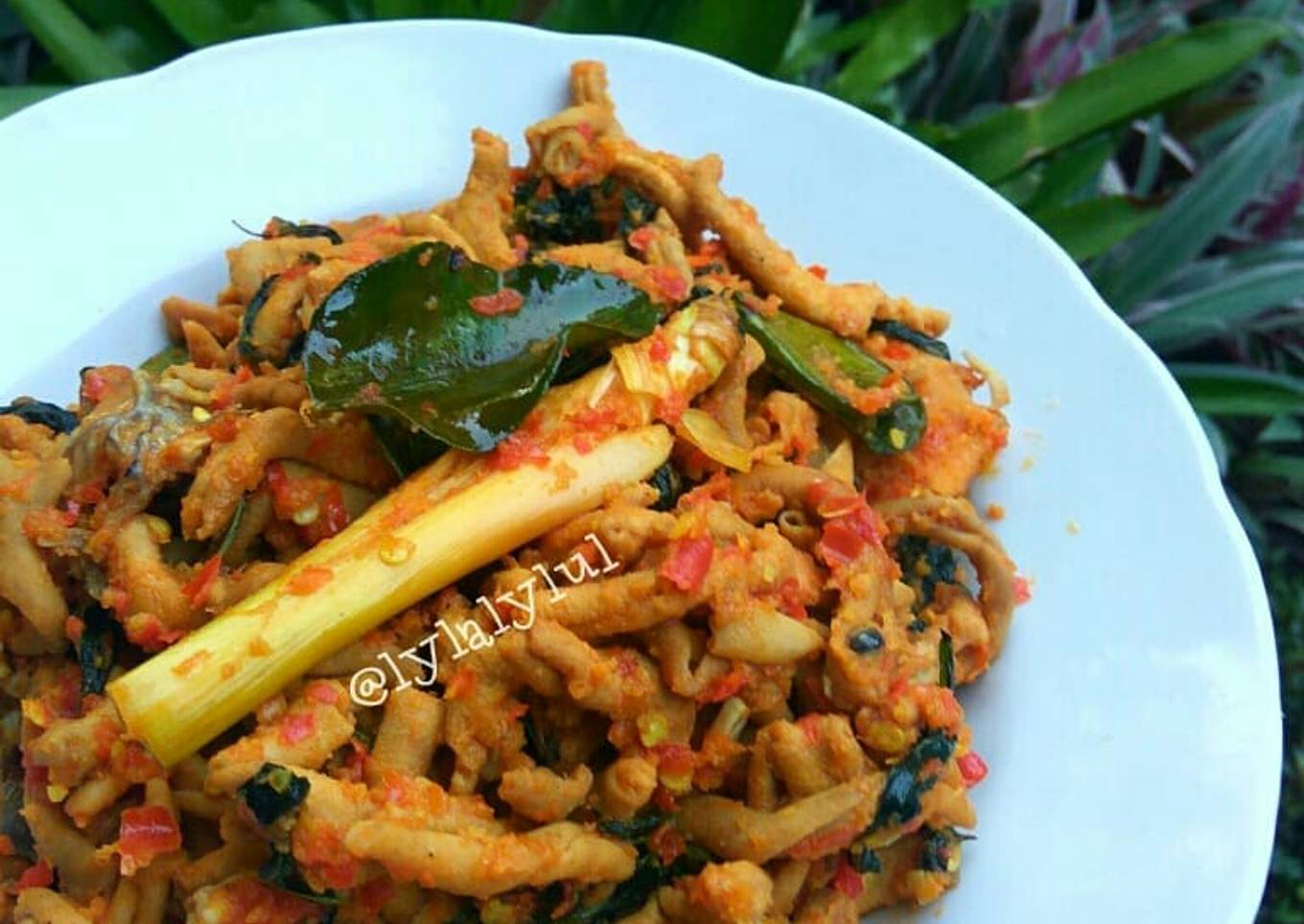 Usus Ayam Rica Kemangi