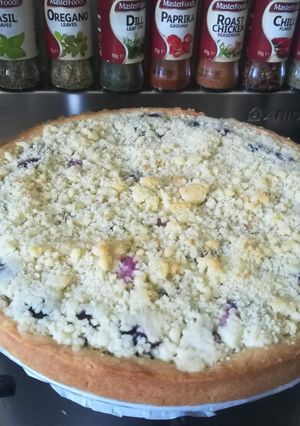 Feketeáfonyás pitetorta recept fotója
