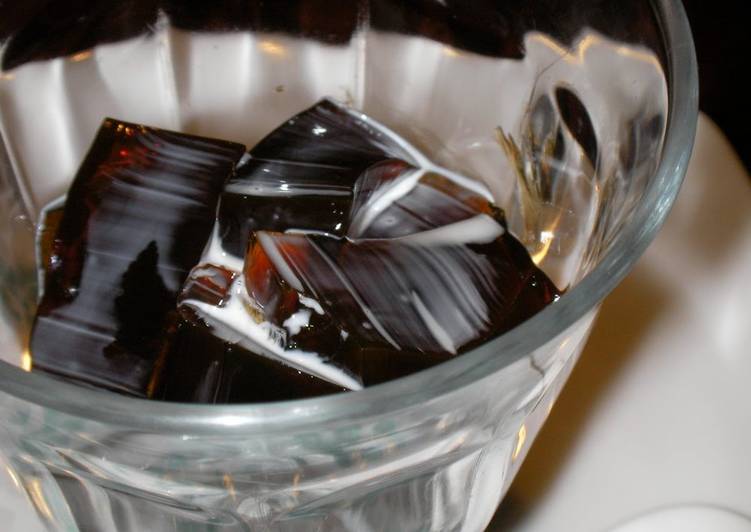 Simple and Easy Coffee Jello
