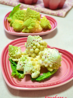 A picture of Warm Romanesco Broccoli Salad.