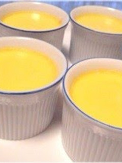 A picture of Easy Custard Pudding Ready in 3 Minutes.