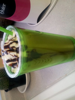 A picture of Iced vanilla latte.