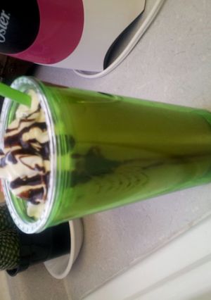 A picture of Iced vanilla latte.