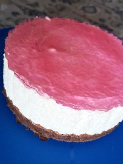 Gyümölcsrizs torta recept fotója