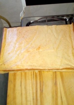 Una foto de Fainá de queso