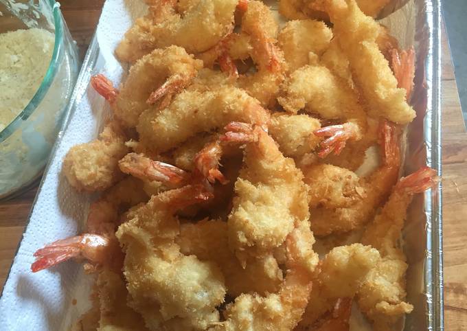 Jumbo Fried Shrimp - Cooking with Mamma C