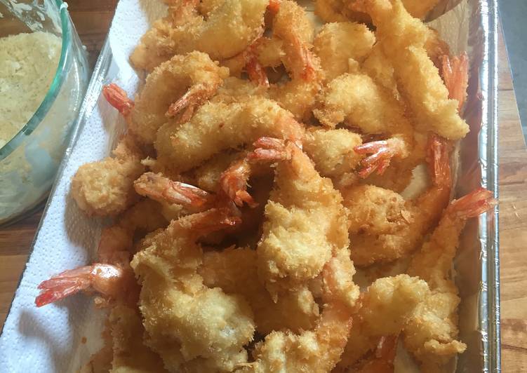 Steps to Make Quick Mom&#39;s Fried Shrimp Recipe