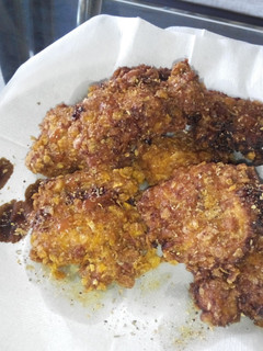 A picture of Chicken fingers.