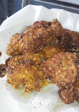 A picture of Chicken fingers.