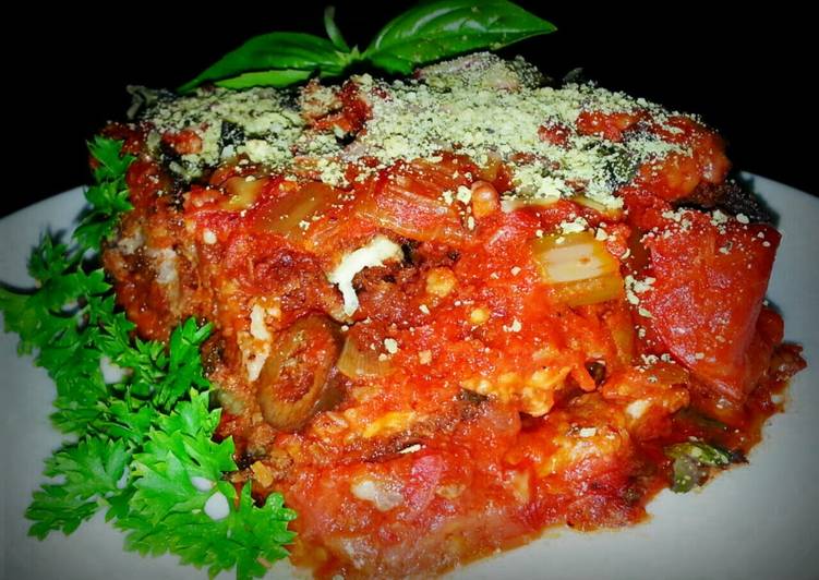 Steps to Prepare Ultimate Mike&#39;s Sausage Eggplant Parmesan