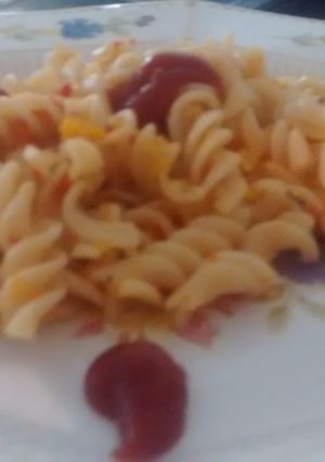 A picture of Pasta napolitana.