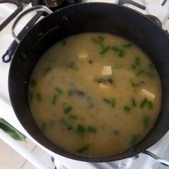 A picture of Miso Soup / Wakame and Tofu.