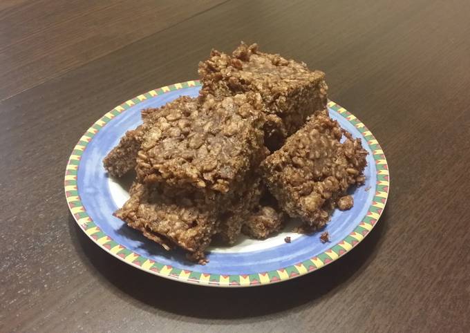 Peanut butter coconut rice crispy treats