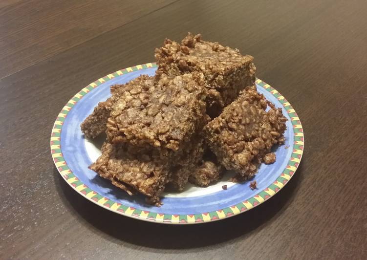 Peanut butter coconut rice crispy treats