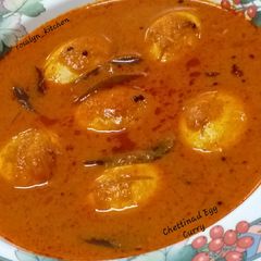 A picture of Chettinad Egg Curry.